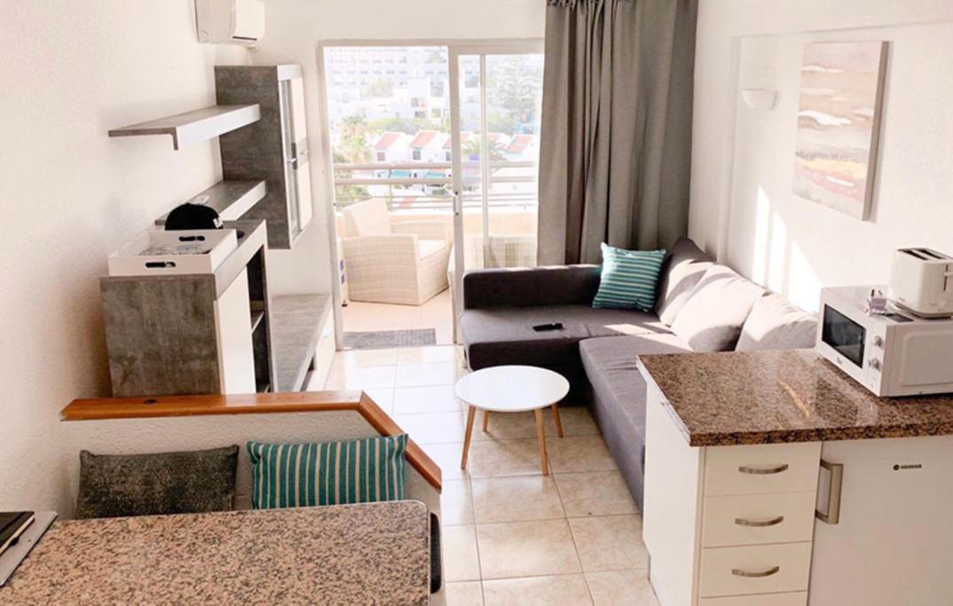 Sea View Studio Apartment In Santa Maria Adeje Kültér fotó